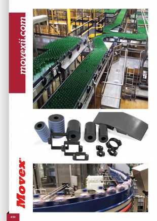 Return components. Conveyor components. Conveyor support components
