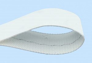 1/7 6 U0/S2 55A S White A (DR) конвейерные ленты с покрытием (пвх, пу, силикон, эластомер) - фото