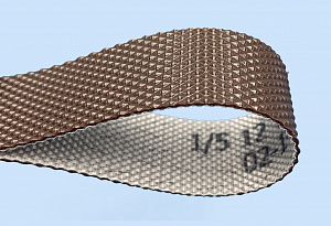 1/12 5 U0/U2 80A TP Brown A (AS) конвейерные ленты с покрытием (пвх, пу, силикон, эластомер) - фото