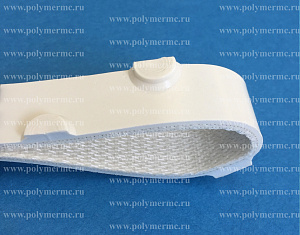 2/55 12 U0/V15 65A CL White (CH) конвейерные ленты с покрытием (пвх, пу, силикон, эластомер) - фото